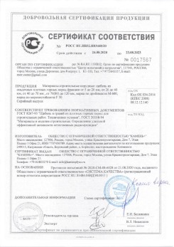 2020.02.06 Саяногорск - Приложение 2 к сертификату изделия системы водосточной.