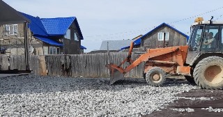 Отсыпка участка Саяногорск, цена от 207 р./куб.