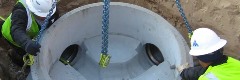 Канализационный колодец в Саяногорске