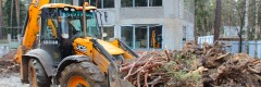 Расчистка участка в Саяногорске